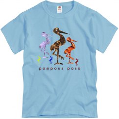 pompous pose