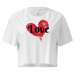 Ladies Festival Cali Crop Top Tee