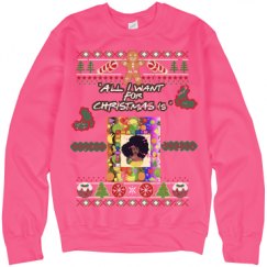 Unisex Neon Crewneck Sweatshirt