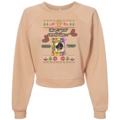 Women's Raglan Pullover Fleece