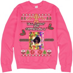 Unisex Neon Crewneck Sweatshirt