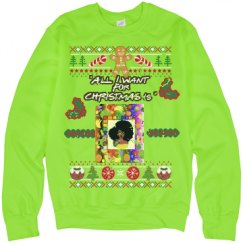 Unisex Neon Crewneck Sweatshirt