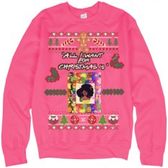 Unisex Neon Crewneck Sweatshirt