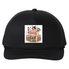 Snapback Five-Panel Rope Hat