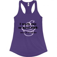 Ladies Slim Fit Racerback Tank Top