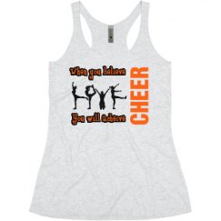 Ladies Slim Fit Super Soft Racerback Triblend Tank