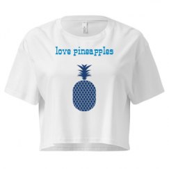 Ladies Festival Cali Crop Top Tee