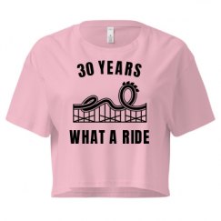 Ladies Festival Cali Crop Top Tee