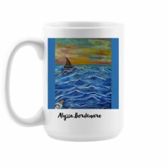 15oz Ceramic Coffee Mug