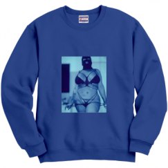 Unisex Film and Foil Crewneck Sweatshirt