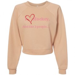 Women's Raglan Pullover Fleece