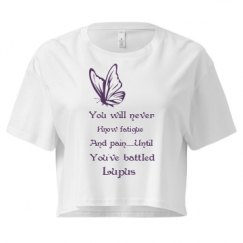 Ladies Festival Cali Crop Top Tee