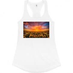Ladies Slim Fit Racerback Tank Top