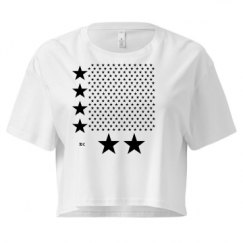 Ladies Festival Cali Crop Top Tee