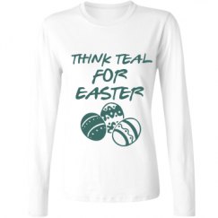 Ladies Relaxed Fit Basic Long Sleeve Tee