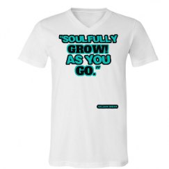 Unisex V-Neck Jersey Tee