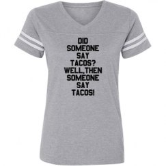 Ladies Relaxed Fit Vintage Sports Tee