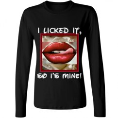 Ladies Relaxed Fit Basic Long Sleeve Tee