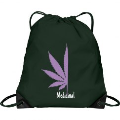 Medicinal drawstring backpack 