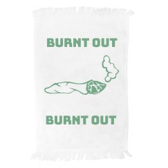 Burnt out towel