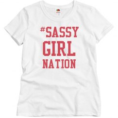 #sassygirlnation red T