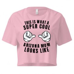 Ladies Festival Cali Crop Top Tee