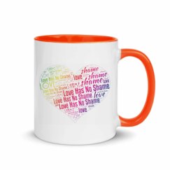 11oz Ceramic Mug with Color Inside