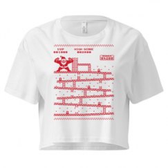 Ladies Festival Cali Crop Top Tee