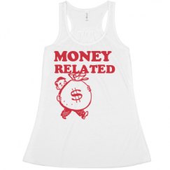 Ladies Flowy Racerback Tank