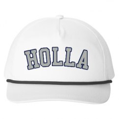 Snapback Five-Panel Rope Hat