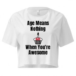 Ladies Festival Cali Crop Top Tee