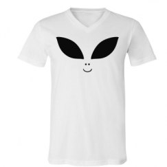 Unisex V-Neck Jersey Tee