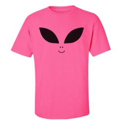 Unisex Ultra Cotton Safety Neon Crewneck Tee