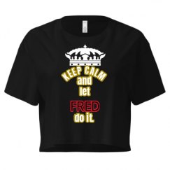 Ladies Festival Cali Crop Top Tee