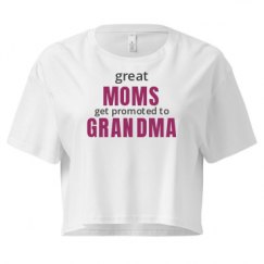 Ladies Festival Cali Crop Top Tee