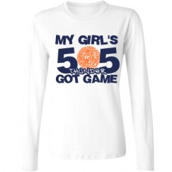 Ladies Relaxed Fit Basic Long Sleeve Tee