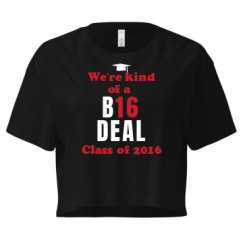 Ladies Festival Cali Crop Top Tee