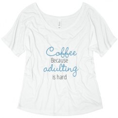 Ladies Flowy Slouchy Tee