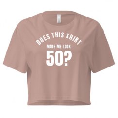 Ladies Festival Cali Crop Top Tee