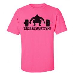 Unisex Ultra Cotton Safety Neon Crewneck Tee