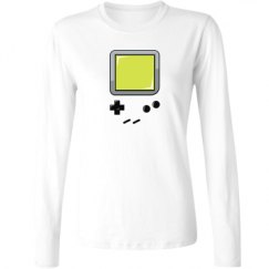 Ladies Relaxed Fit Basic Long Sleeve Tee