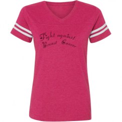 Ladies Relaxed Fit Vintage Sports Tee