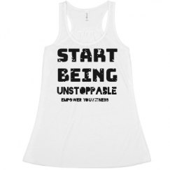 Ladies Flowy Racerback Tank