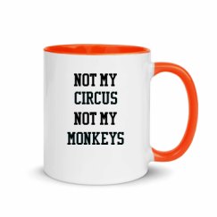 11oz Ceramic Mug with Color Inside