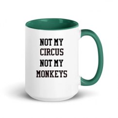 15oz Ceramic Mug with Color Inside