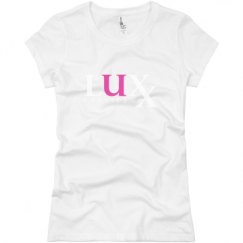 Ladies Slim Fit Basic Promo Jersey Tee