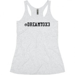 Ladies Slim Fit Super Soft Racerback Triblend Tank