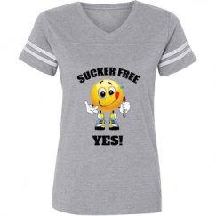 Ladies Relaxed Fit Vintage Sports Tee