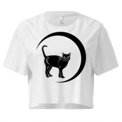 Ladies Festival Cali Crop Top Tee