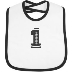 Infant Contrast Trim Bib